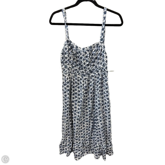 Dress Casual Midi By Aeropostale In Blue, Size: L