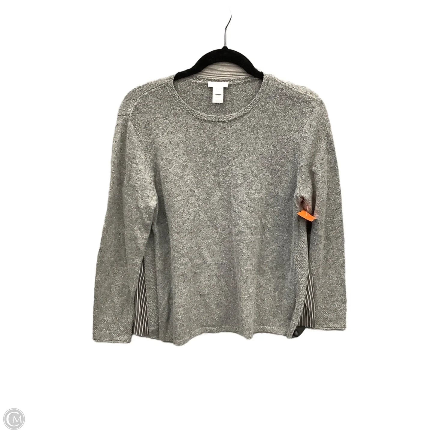 Top Long Sleeve By J. Jill In Grey, Size: M