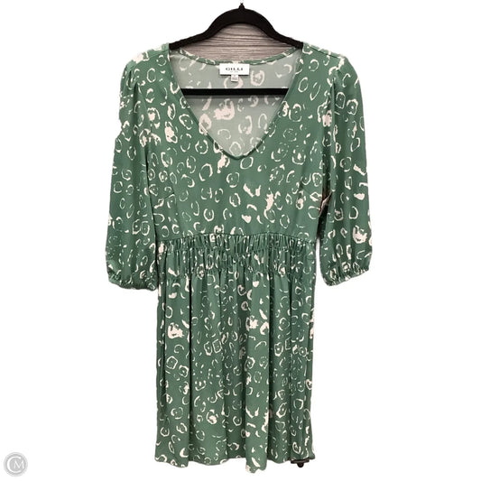 Dress Casual Short By Gilli In Green, Size: S
