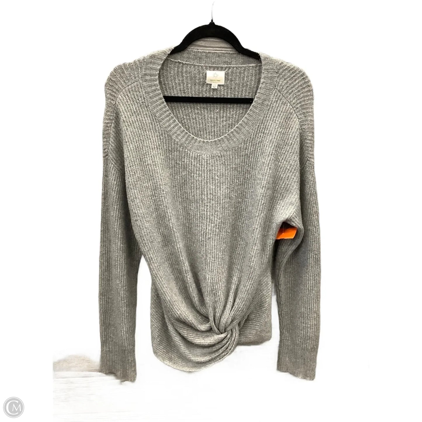 Sweater By Offline By Aerie In Grey, Size: L
