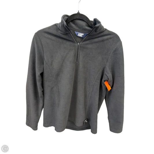 Jacket Fleece By Lands End In Black, Size: M