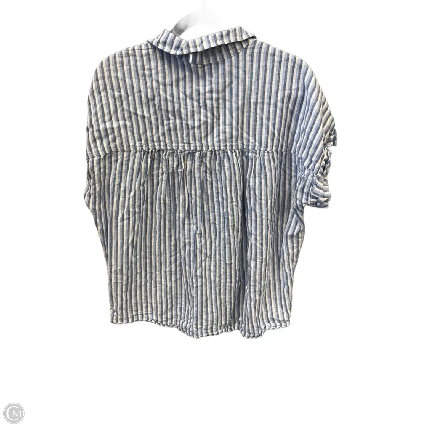 Top Short Sleeve By Draper James In Blue, Size: M