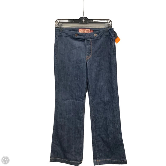 Jeans Wide Leg By Clothes Mentor In Blue Denim, Size: 2