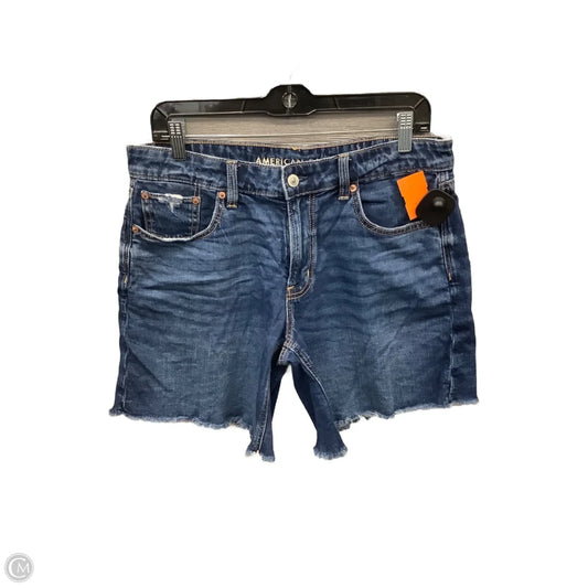 Shorts By American Eagle In Blue Denim, Size: 6