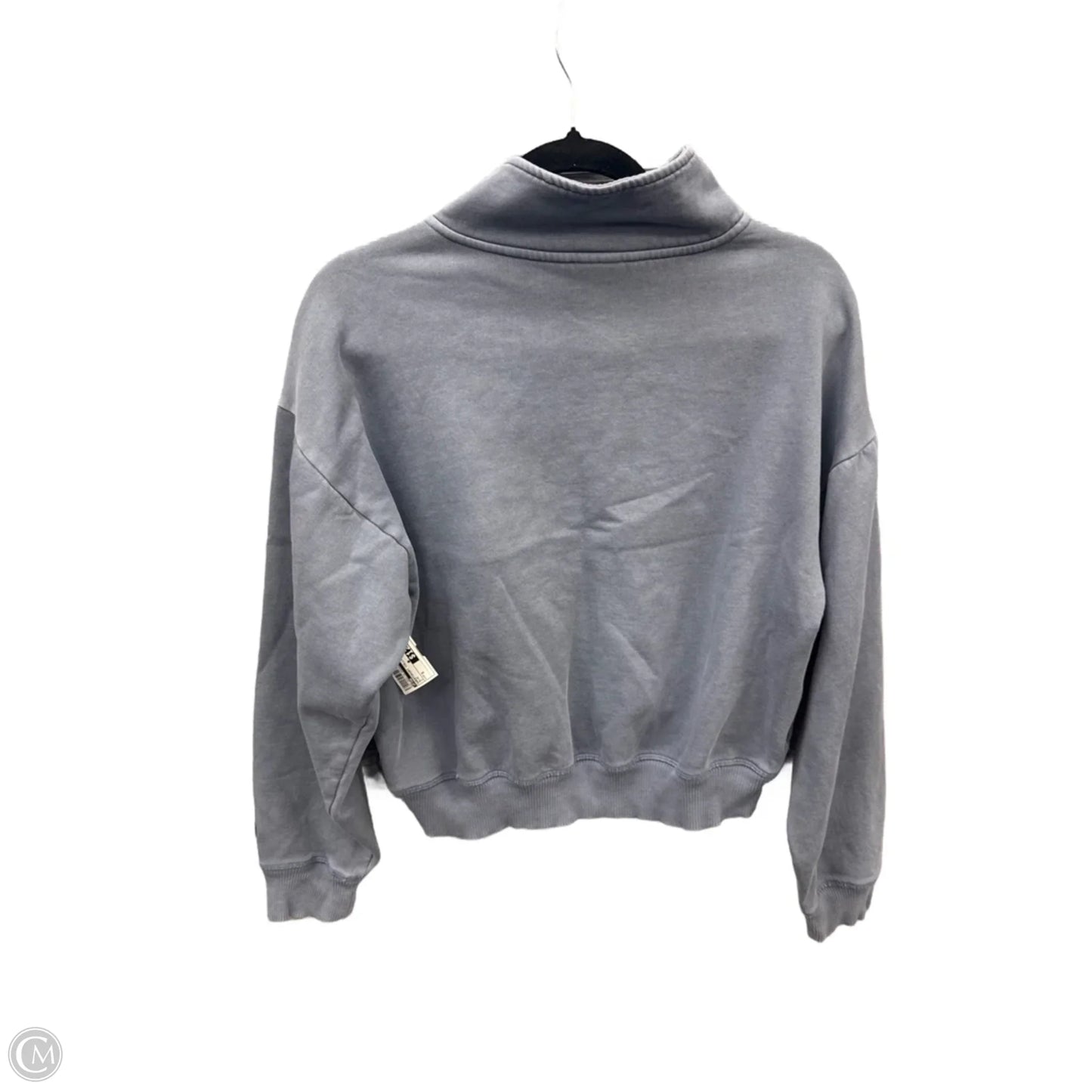 Sweatshirt Collar By Pink In Blue, Size: S