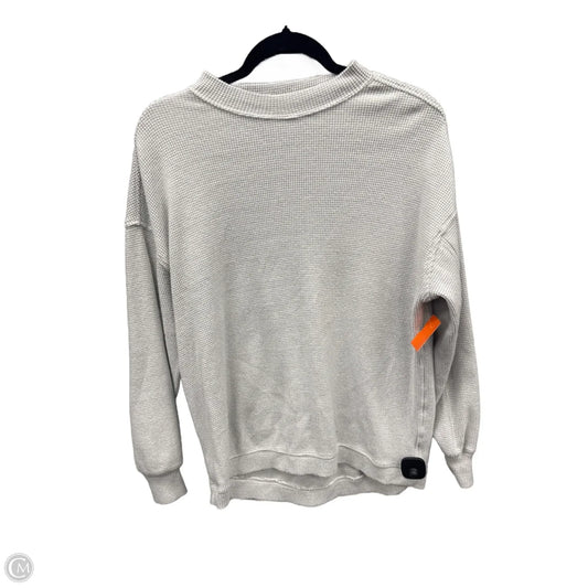 Sweatshirt Crewneck By Aerie In Grey, Size: Xs