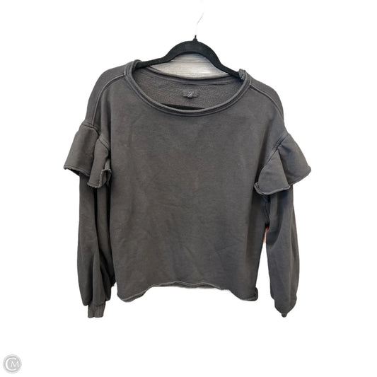 Top Long Sleeve By Aerie In Grey, Size: Xs