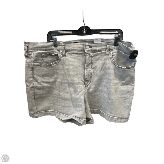 Shorts By Banana Republic In Grey Denim, Size: 20