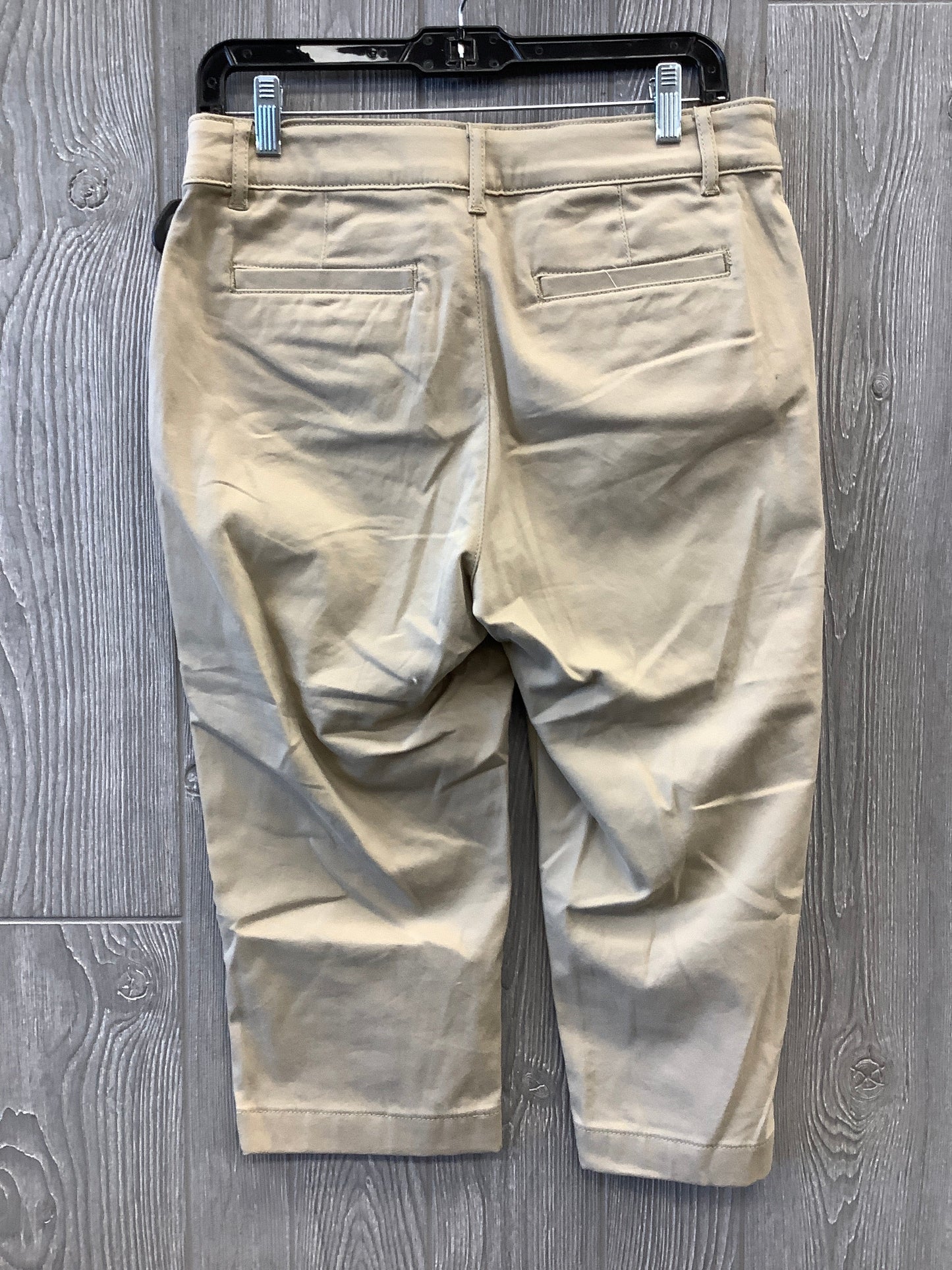 Capris By St Johns Bay In Tan, Size: 8