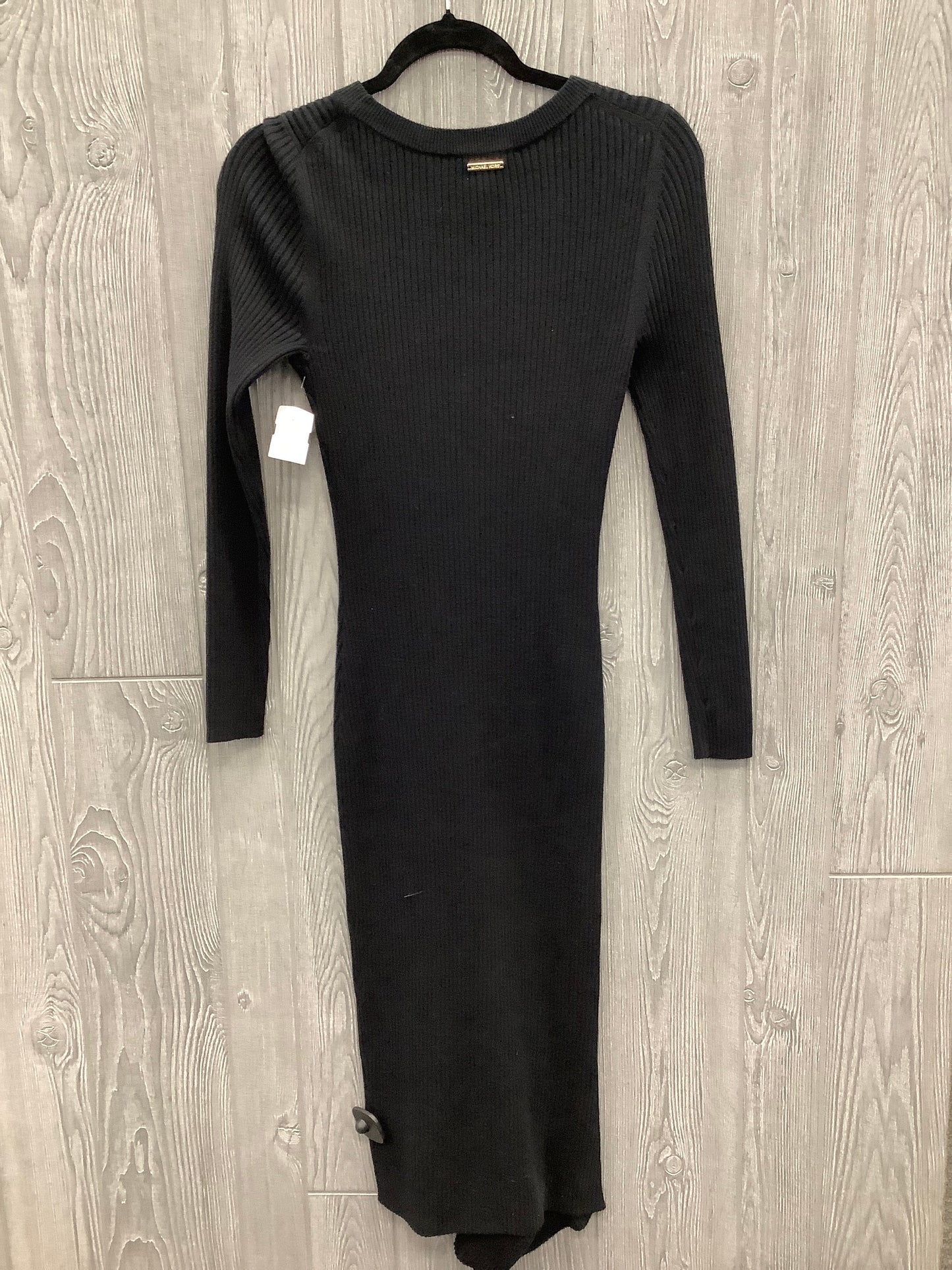 Dress Casual Maxi By Michael By Michael Kors In Black, Size: S