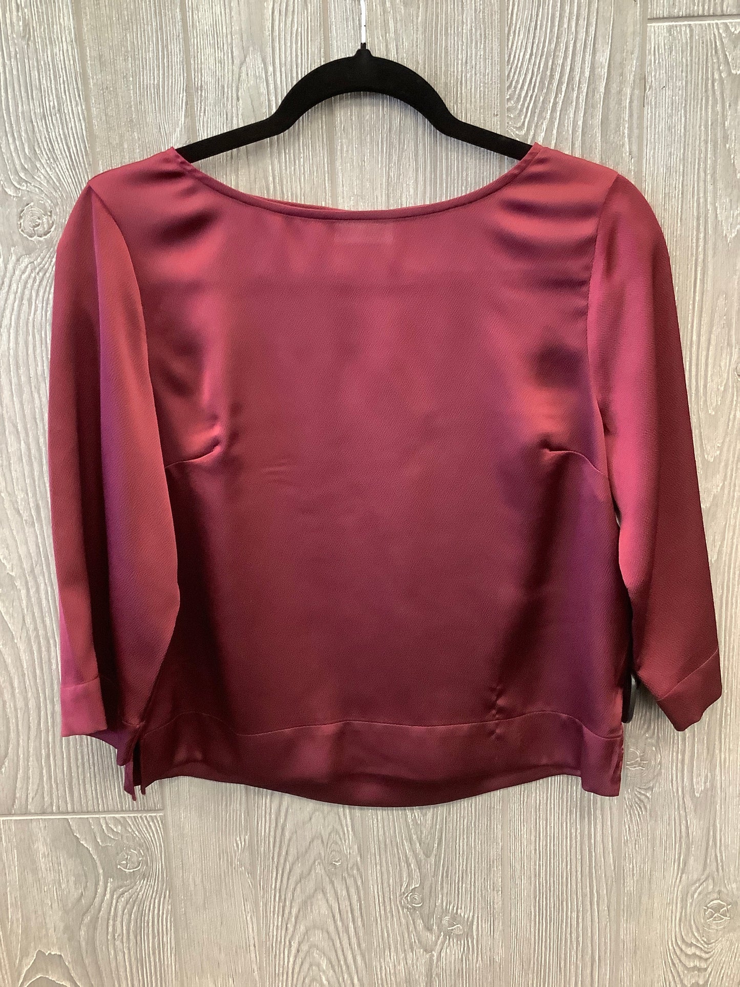 Red Top Long Sleeve Liz Claiborne, Size Xs