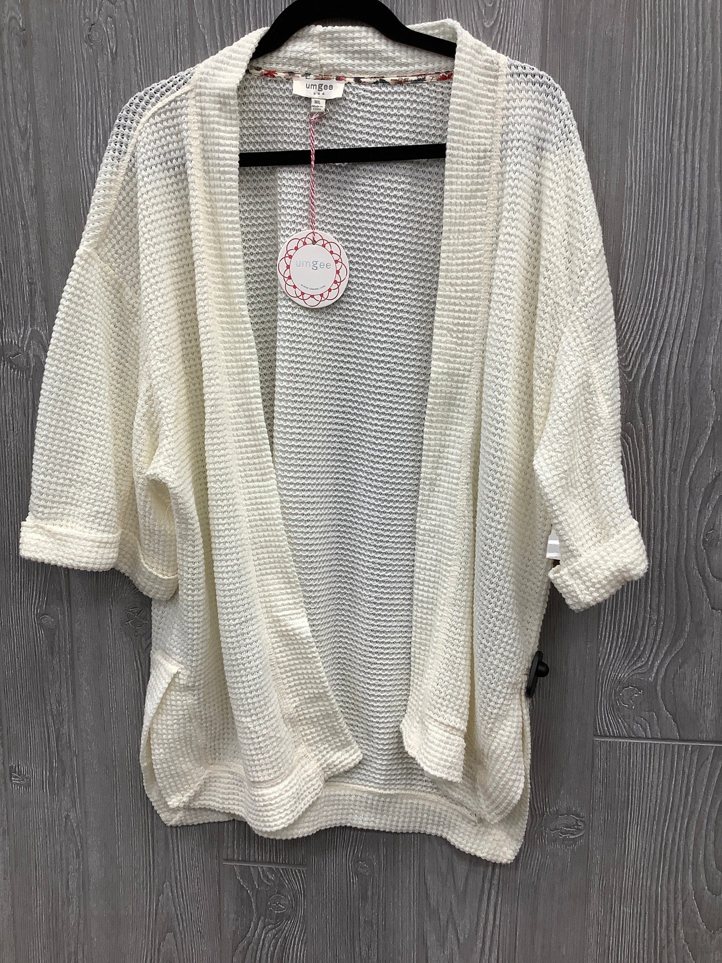 White Cardigan Umgee, Size M