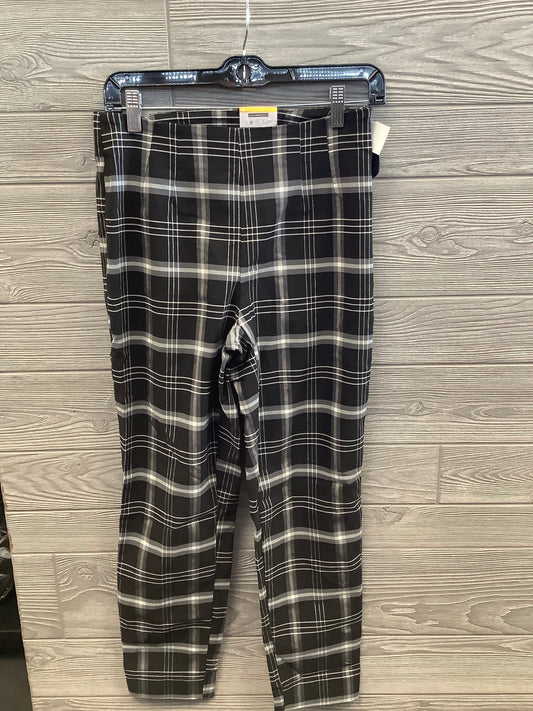 Pants Cropped By Time And Tru In Plaid Pattern, Size: 10