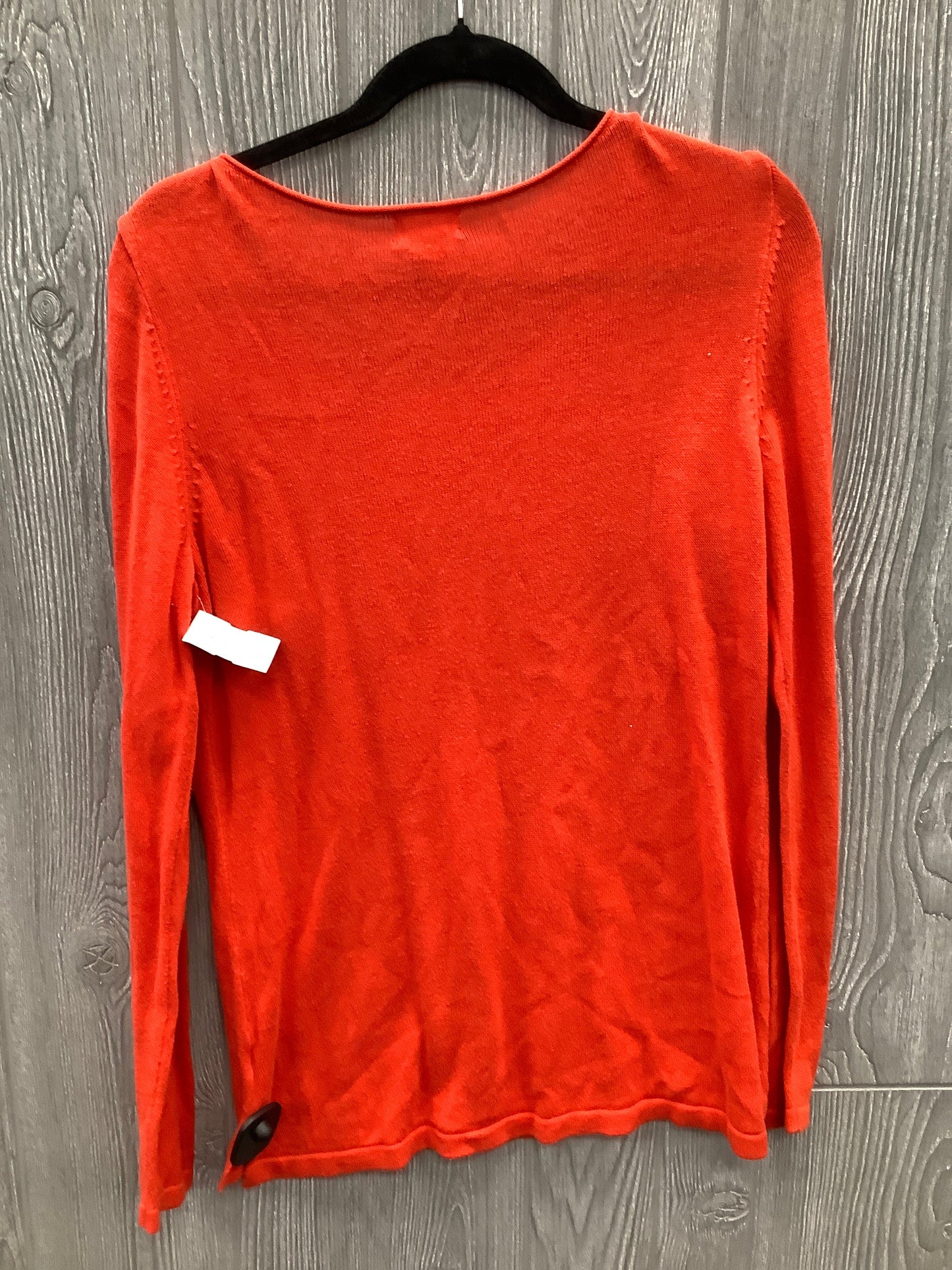 Top Long Sleeve By Old Navy In Orange