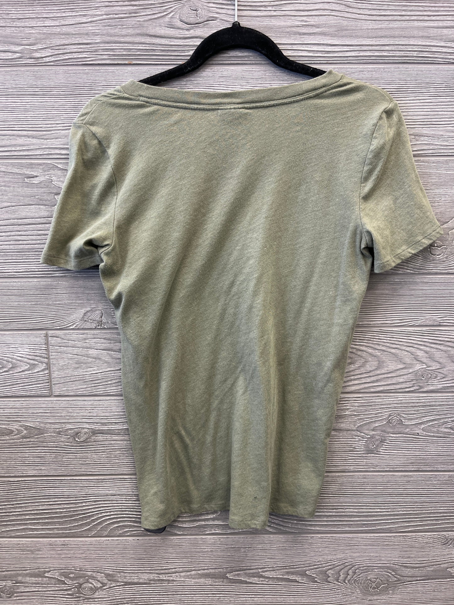 Top Short Sleeve Basic By Pink In Green, Size: Xs