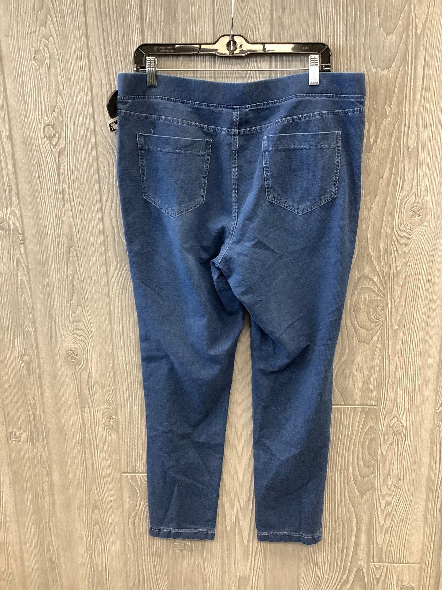 Jeans Jeggings By Pure Jill In Blue Denim, Size: 12