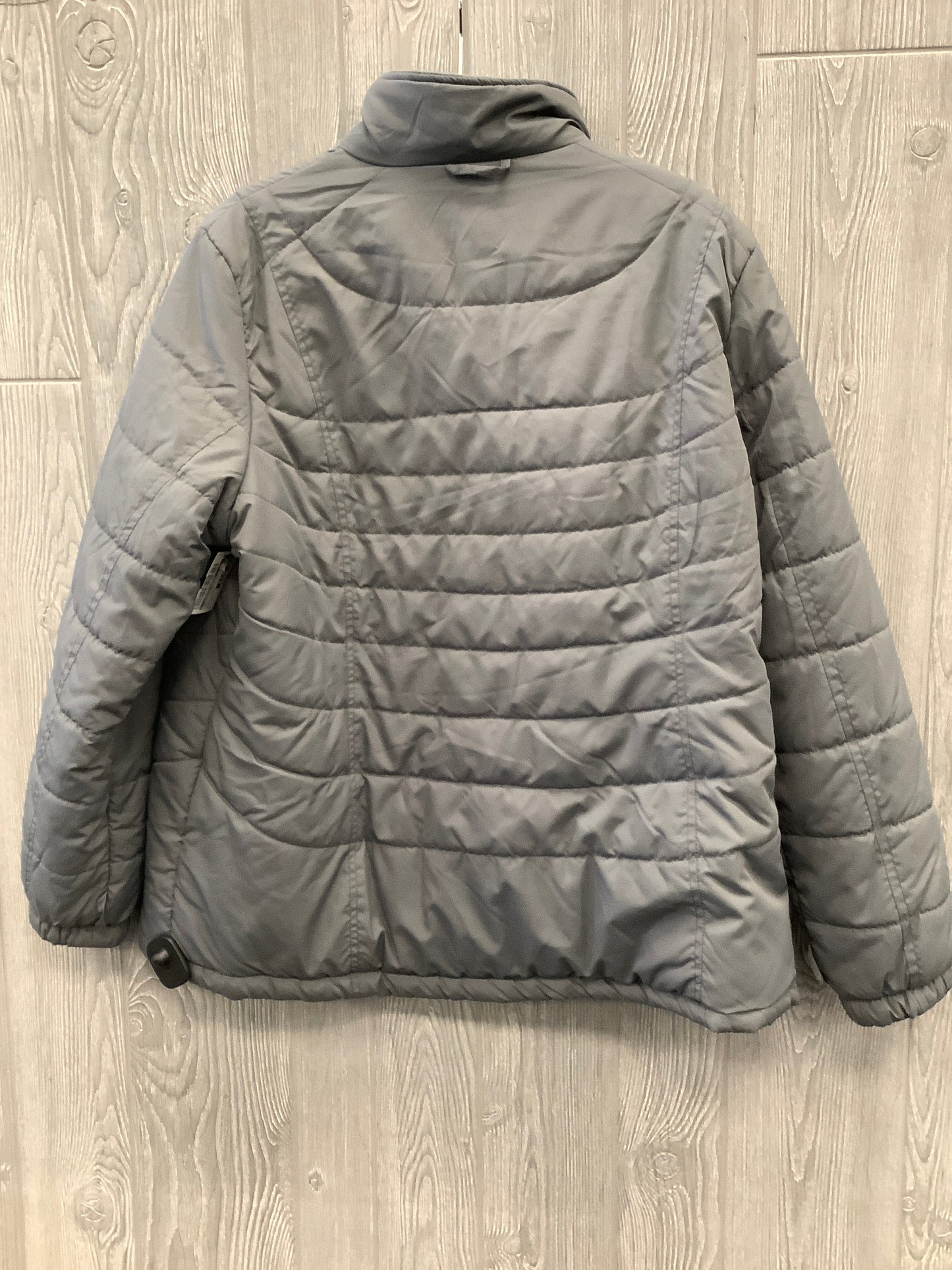 Jacket Puffer & Quilted By Clothes Mentor In Grey, Size: 1x