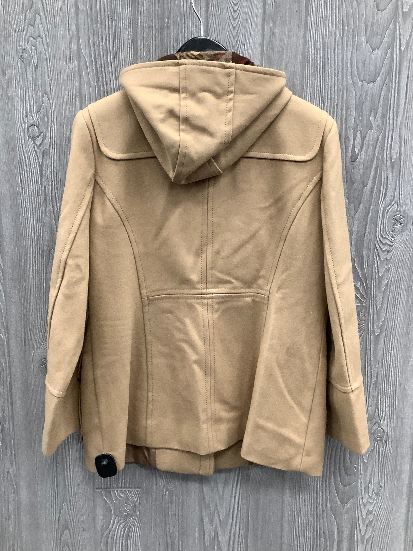 Coat Peacoat By St Johns Bay In Tan, Size: Xlp