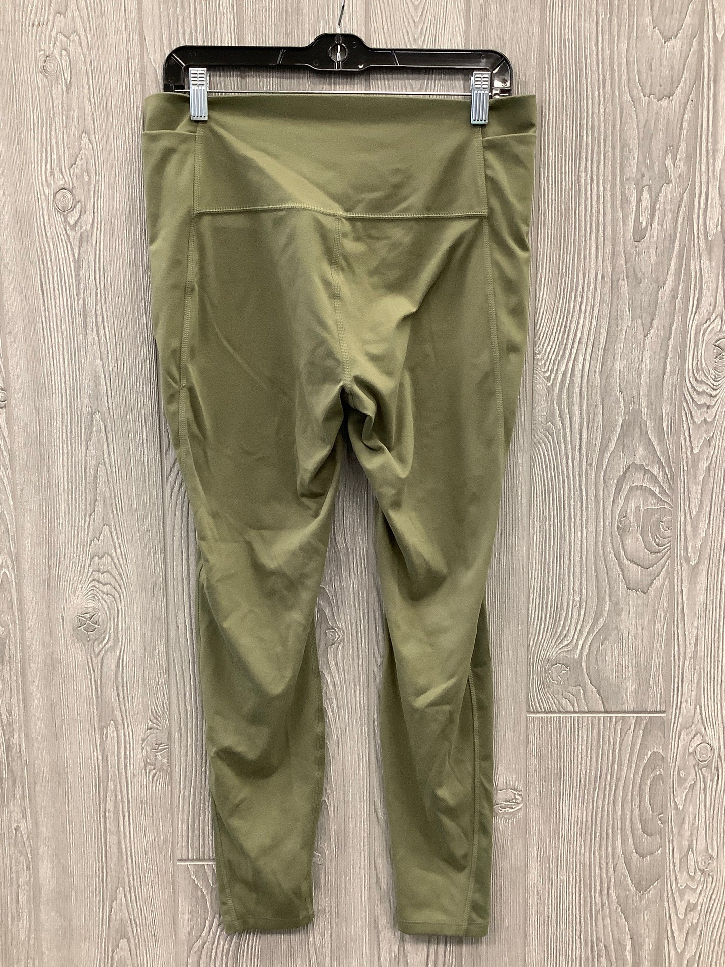 Athletic Leggings By All In Motion In Green, Size: Xl