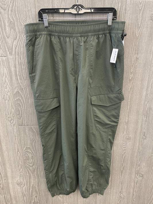 Athletic Pants By Old Navy In Green, Size: L