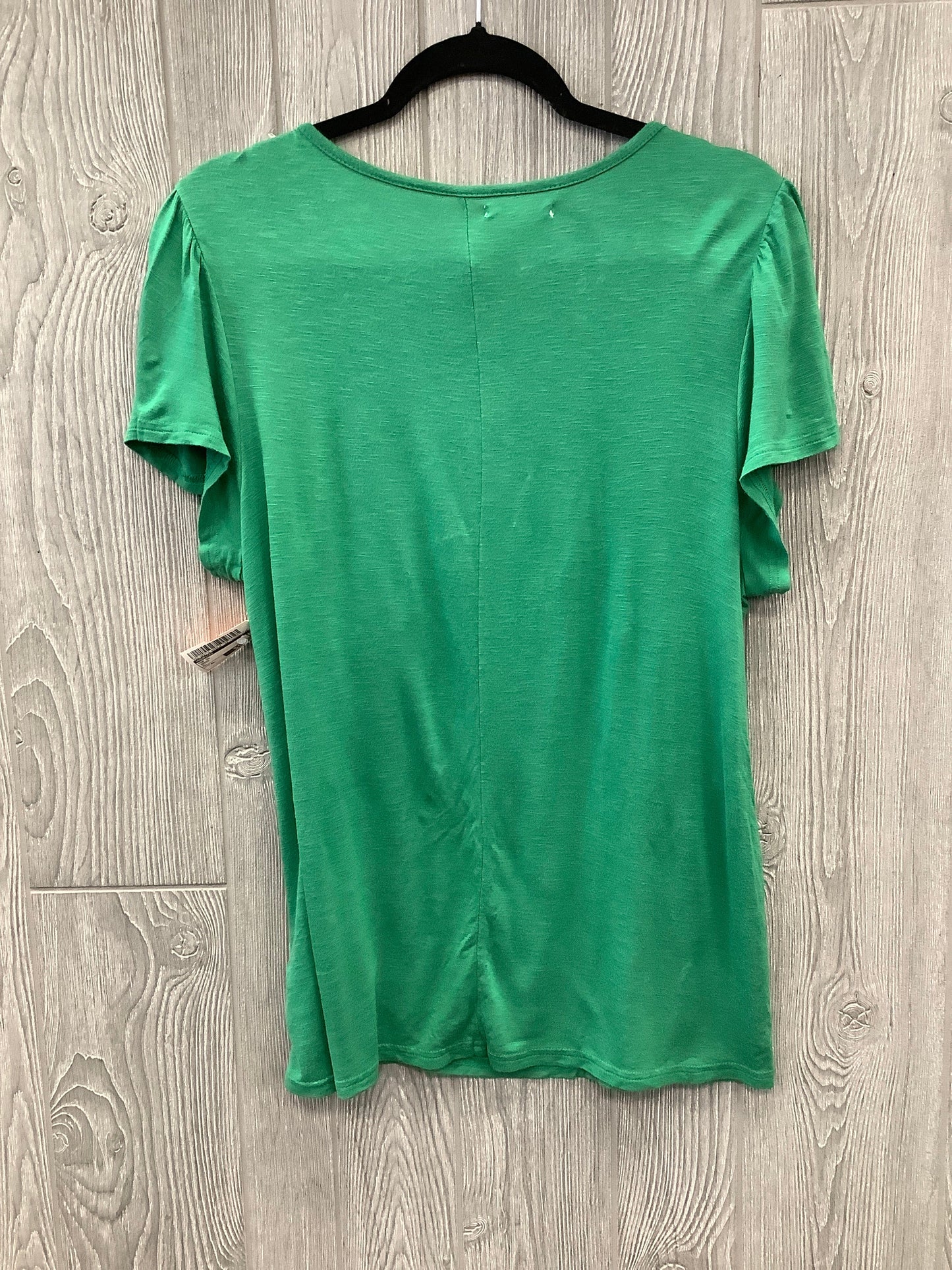 Top Short Sleeve By Maurices In Green, Size: Xl