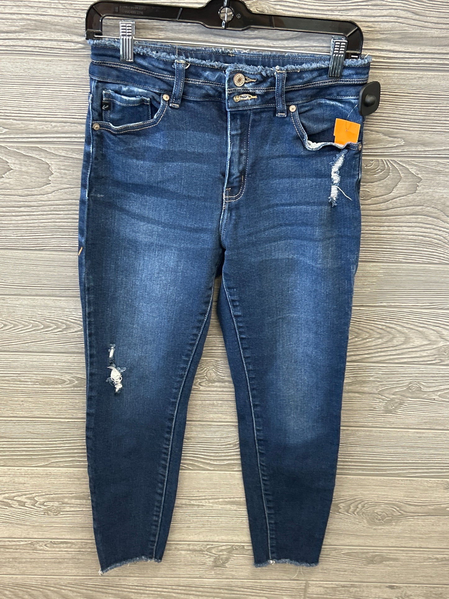 Jeans Skinny By Kancan In Blue Denim, Size: 6