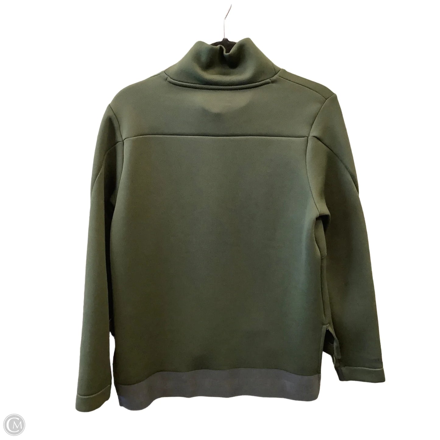 Athletic Sweatshirt Hoodie By Under Armour In Green, Size: M