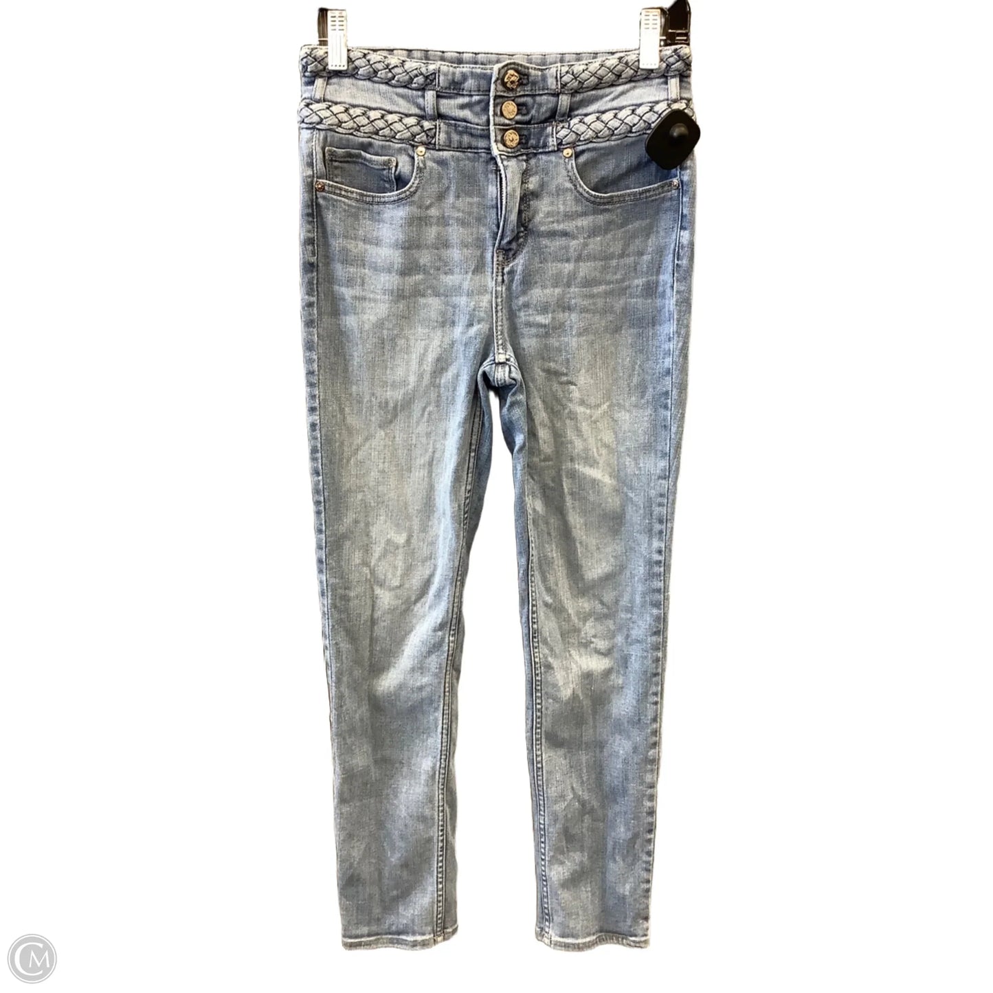 Jeans Cropped By White House Black Market In Blue Denim, Size: 2