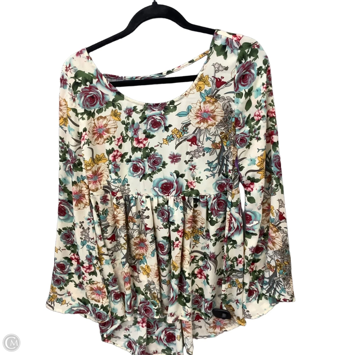 Dress Casual Short By Clothes Mentor In Floral Print, Size: M