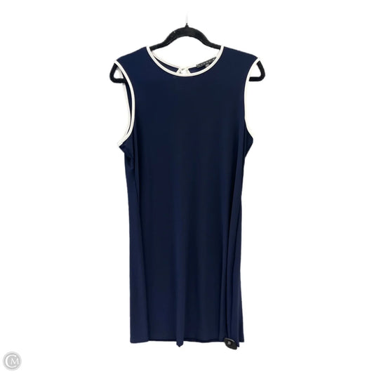 Dress Casual Short By Tiana B In Blue, Size: L