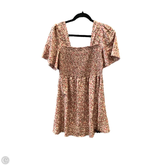 Dress Casual Short By Shein In Floral Print, Size: S