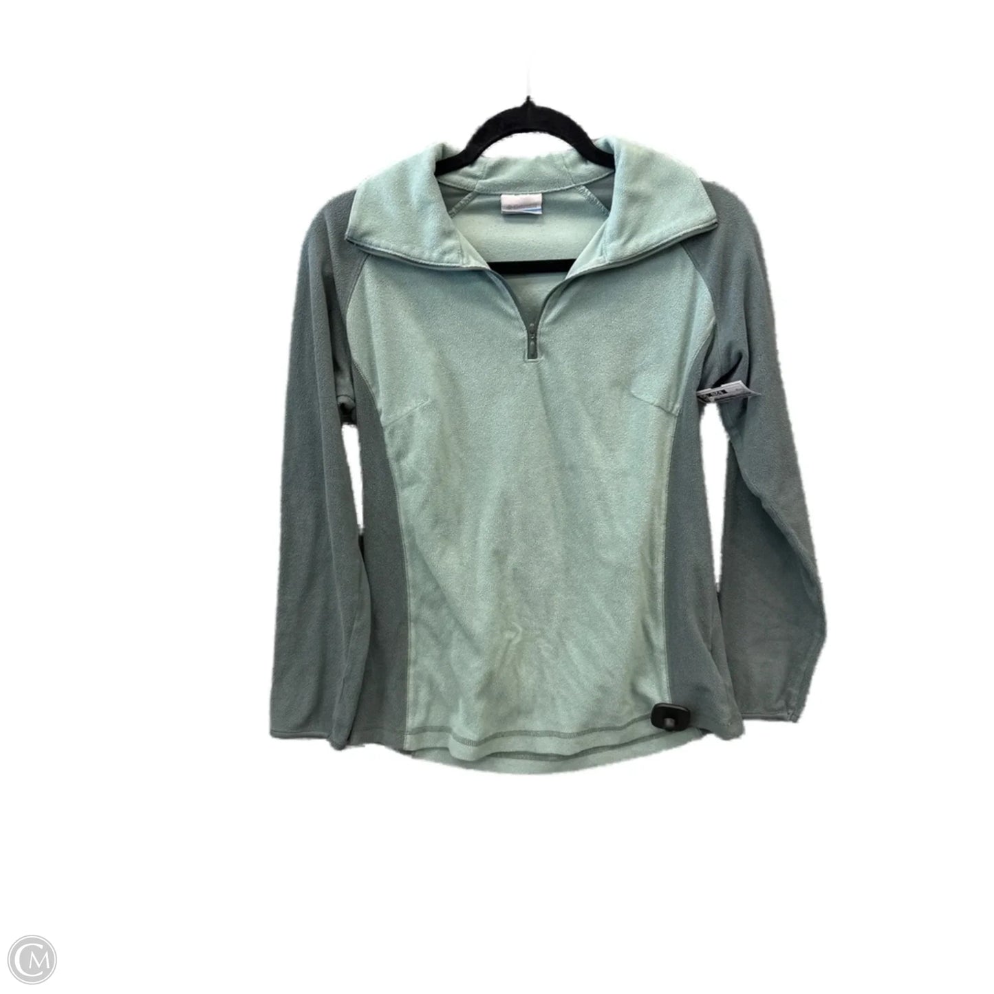 Athletic Sweatshirt Collar By Columbia In Grey, Size: M