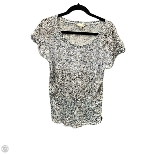 Top Short Sleeve By Lucky Brand In Floral Print, Size: Sp