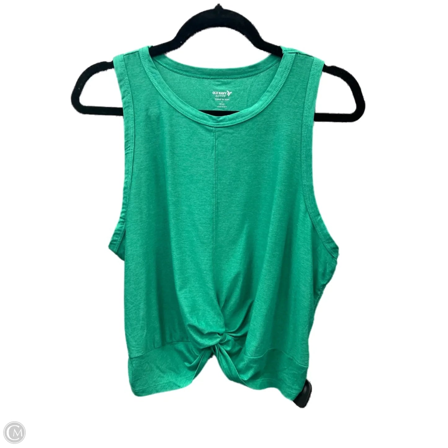 Athletic Tank Top By Old Navy In Green, Size: L