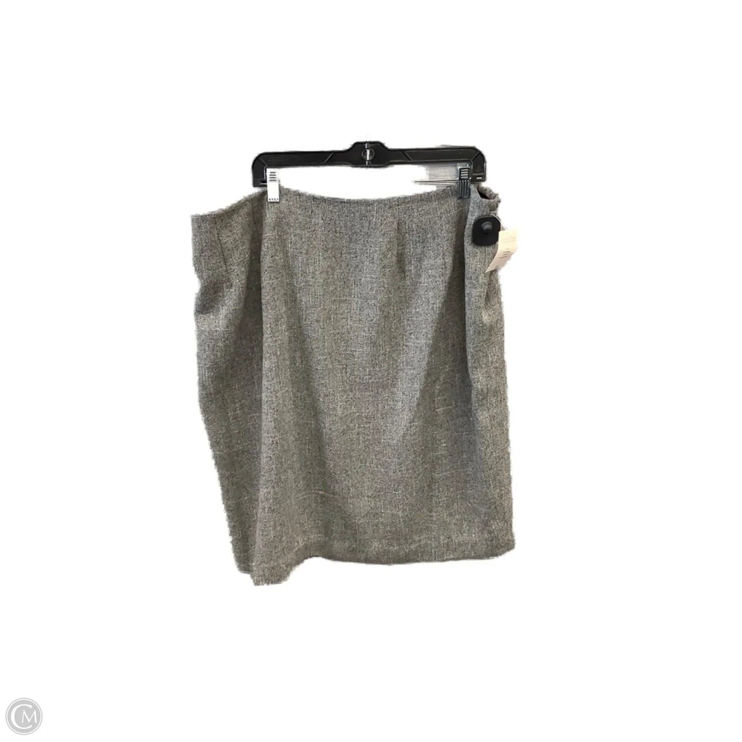 Skirt Midi By Larry Levine In Grey, Size: 22