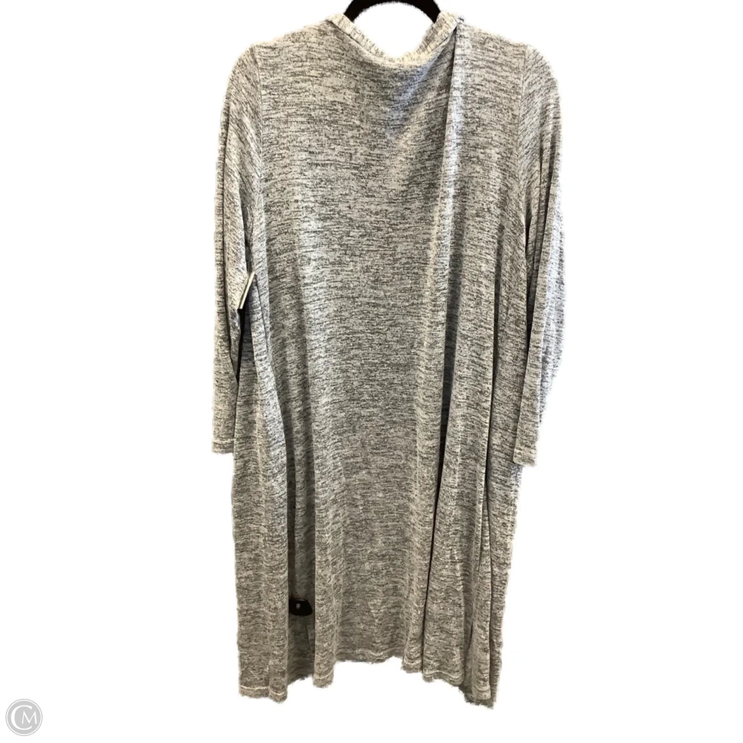 Cardigan By Clothes Mentor In Grey, Size: Xl