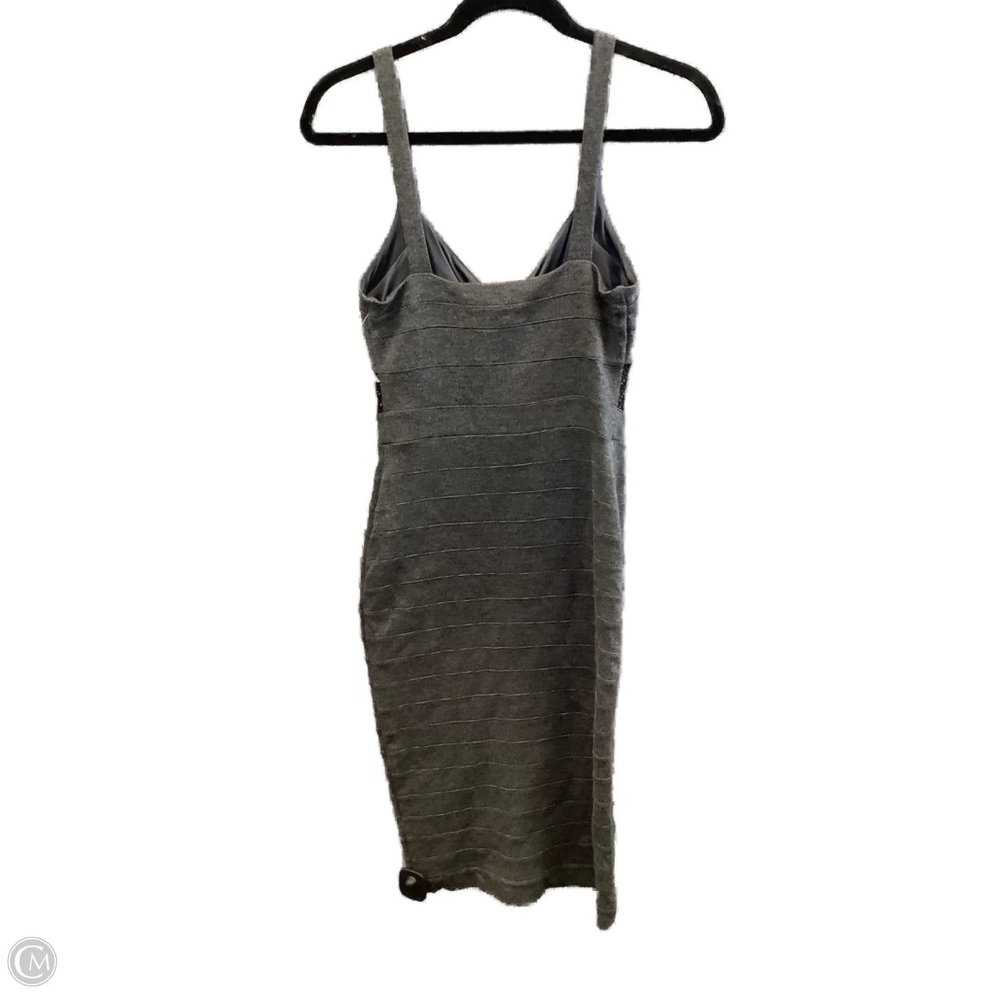 Dress Casual Midi By Express In Grey, Size: S