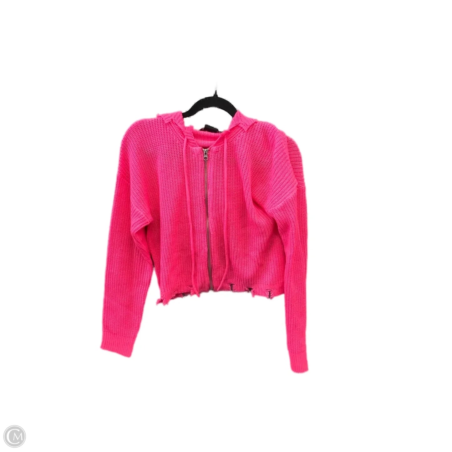 Sweater By Cme In Pink, Size: L