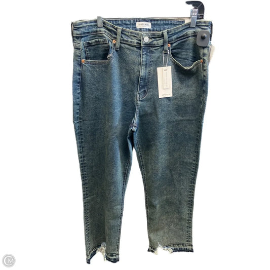 Jeans Straight By Clothes Mentor In Blue Denim, Size: 18