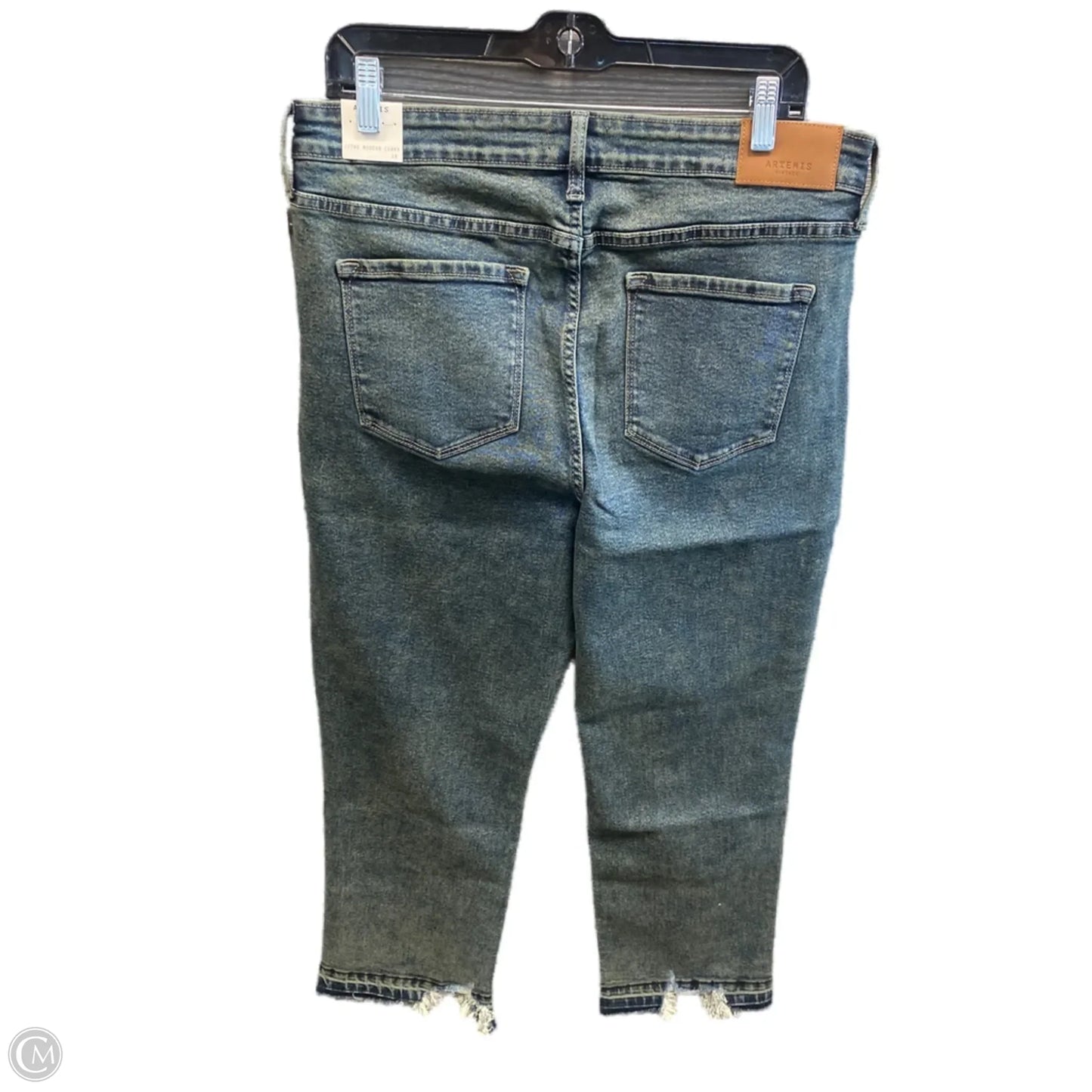 Jeans Straight By Clothes Mentor In Blue Denim, Size: 18