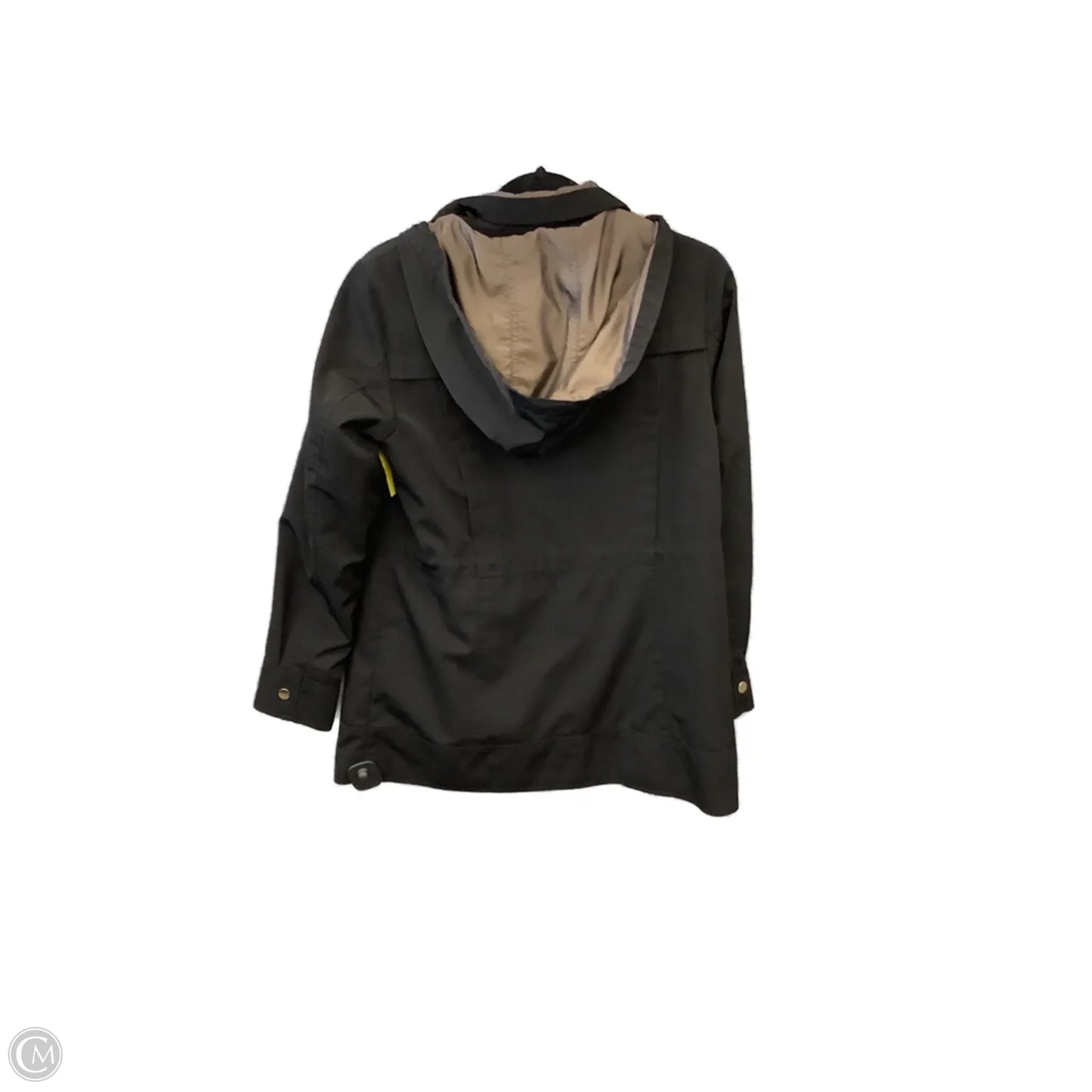 Coat Parka By Liz Claiborne In Black, Size: S