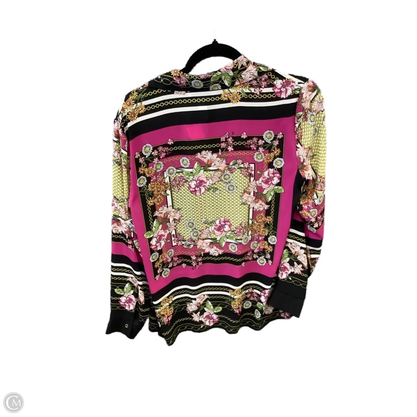 Top Long Sleeve By Joseph Ribkoff In Multi-colored, Size: M