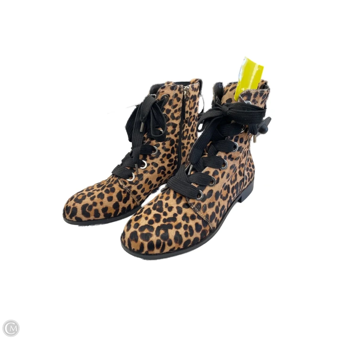 Boots Designer By Kate Spade In Animal Print, Size: 9