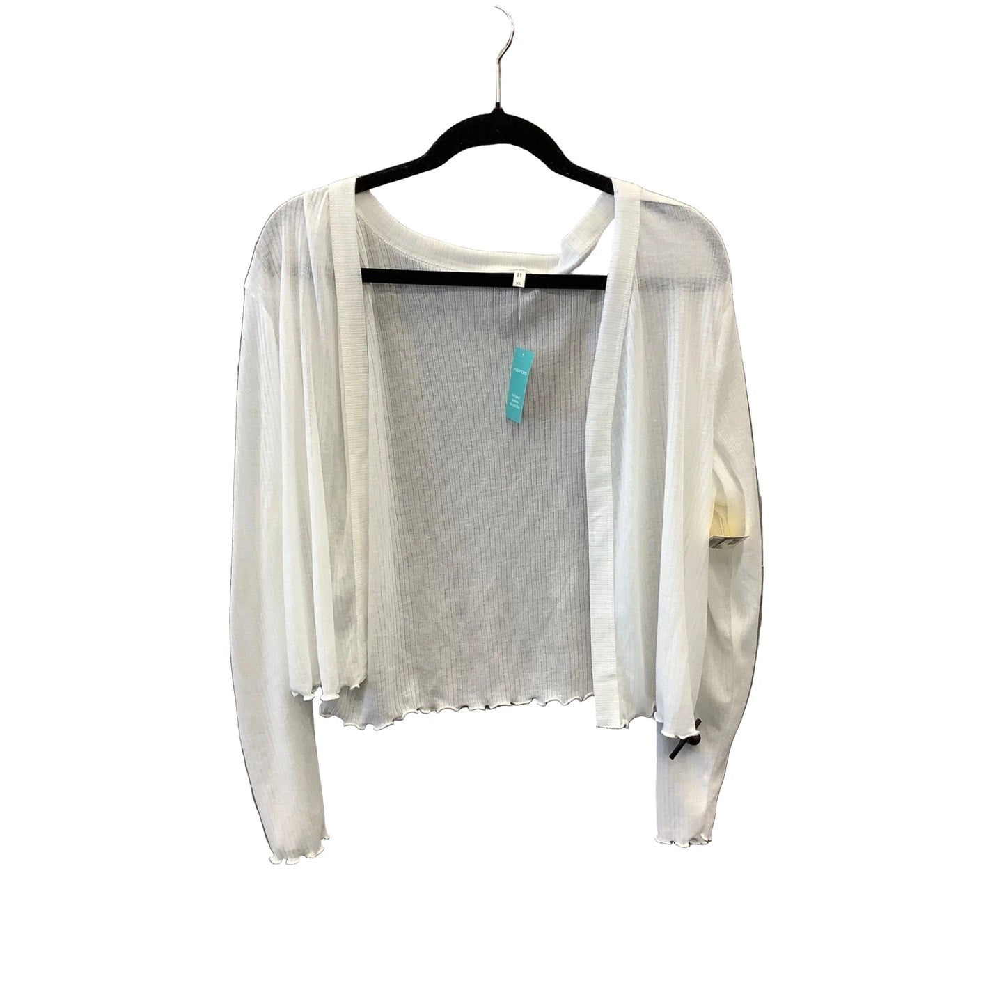 Cardigan By Maurices In White, Size: Xl