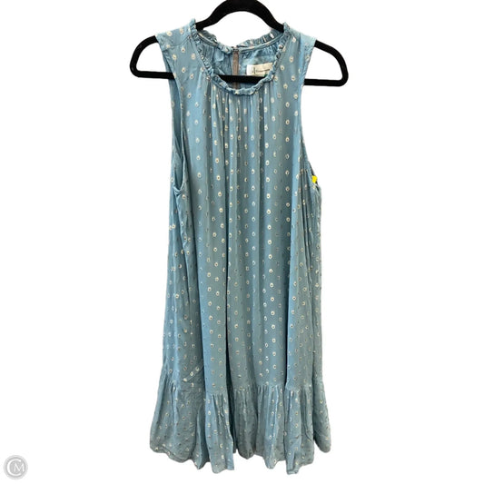 Dress Casual Midi By Anthropologie In Blue, Size: 1x