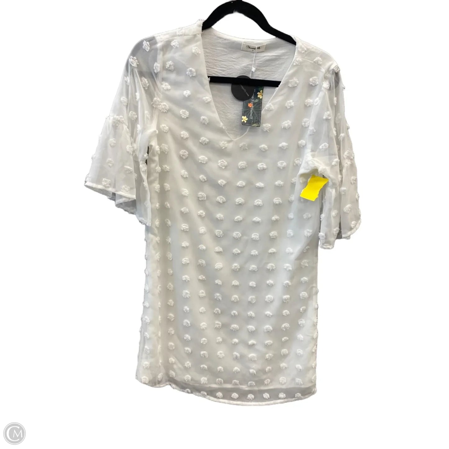 Dress Casual Midi By Blooming Jelly In White, Size: S