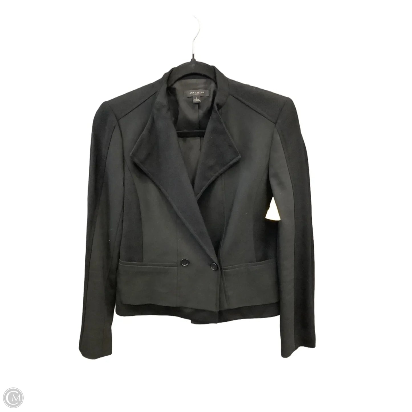 Blazer By Ann Taylor In Black, Size: Xs