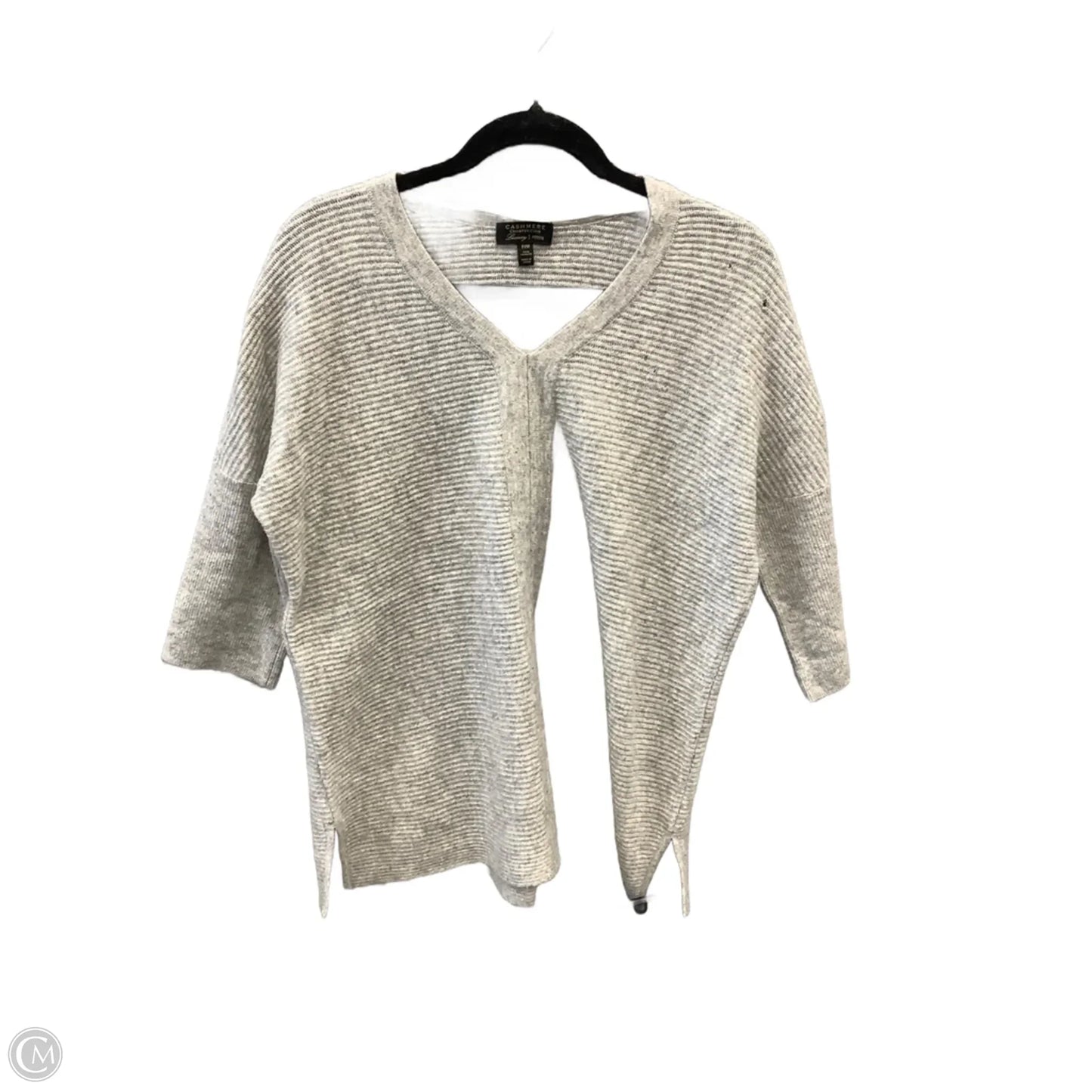 Sweater Cashmere By Charter Club In Grey, Size: Mp