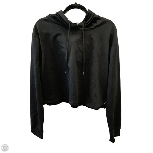 Sweatshirt Hoodie By Clothes Mentor In Black, Size: Xl