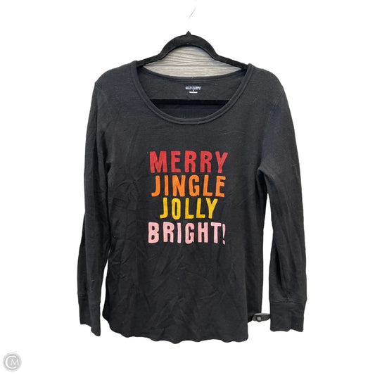 Top Long Sleeve By Old Navy In Black, Size: L